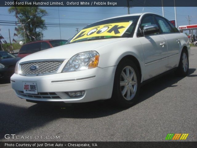 2006 Ford Five Hundred Limited in Oxford White