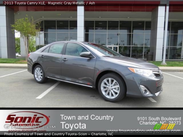 2013 Toyota Camry XLE in Magnetic Gray Metallic