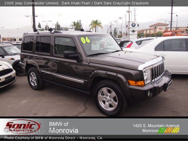 2006 Jeep Commander Limited in Dark Khaki Pearl