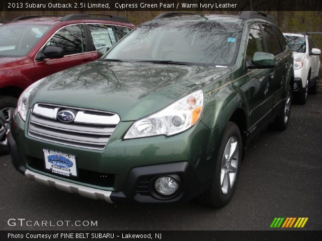 2013 Subaru Outback 2.5i Limited in Cypress Green Pearl
