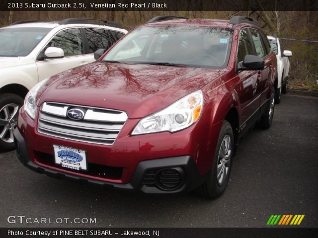 2013 Subaru Outback 2.5i in Venetian Red Pearl