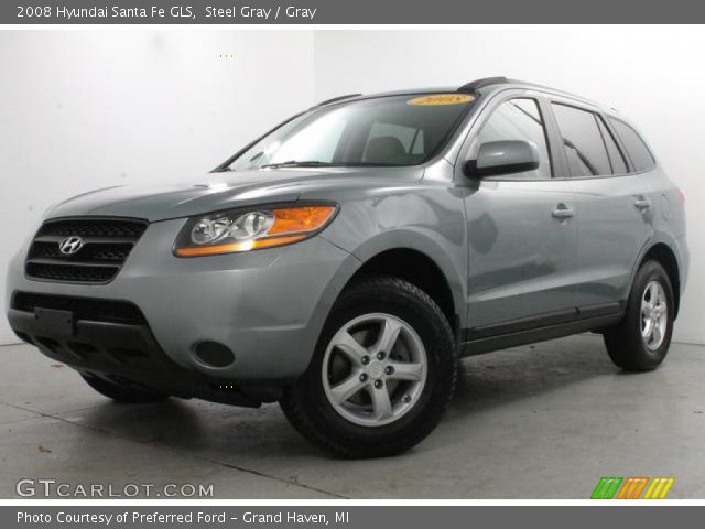 2008 Hyundai Santa Fe GLS in Steel Gray