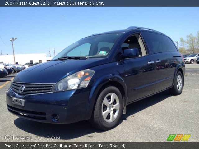 2007 Nissan Quest 3.5 S in Majestic Blue Metallic