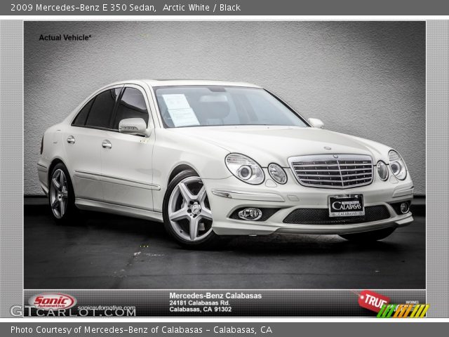 2009 Mercedes-Benz E 350 Sedan in Arctic White