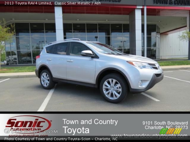 2013 Toyota RAV4 Limited in Classic Silver Metallic