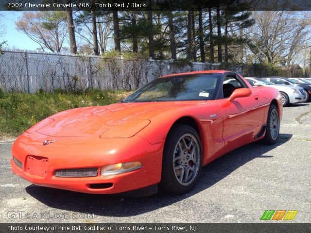 2002 Chevrolet Corvette Z06 in Torch Red