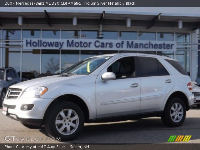 2007 Mercedes-Benz ML 320 CDI 4Matic in Iridium Silver Metallic