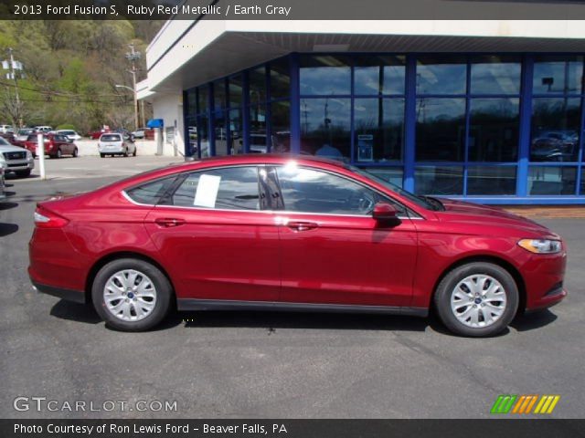2013 Ford Fusion S in Ruby Red Metallic