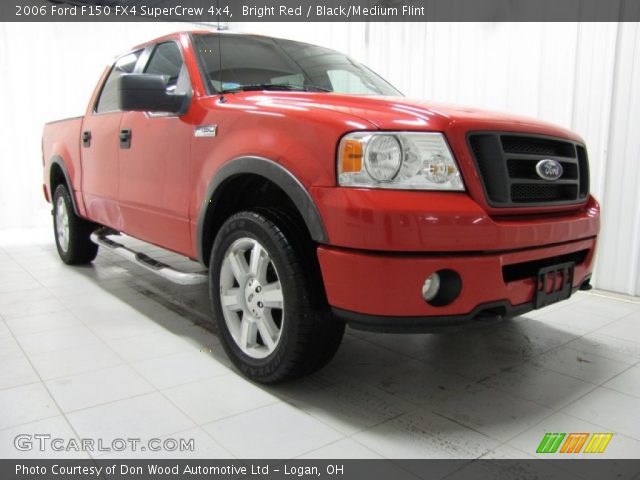 2006 Ford F150 FX4 SuperCrew 4x4 in Bright Red