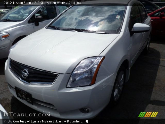 2012 Nissan Sentra 2.0 SL in Aspen White