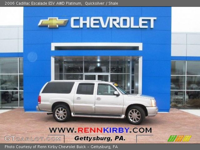 2006 Cadillac Escalade ESV AWD Platinum in Quicksilver