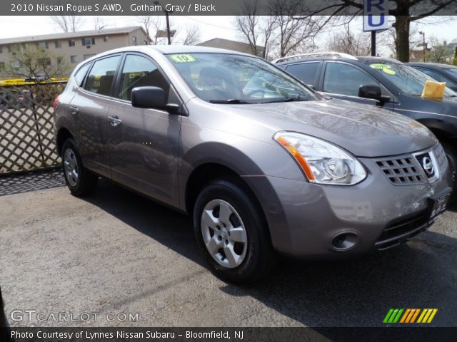 2010 Nissan Rogue S AWD in Gotham Gray