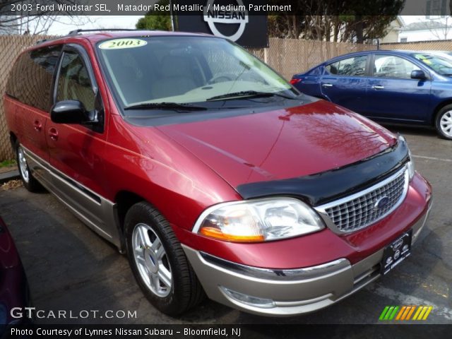 2003 Ford Windstar SEL in Matador Red Metallic