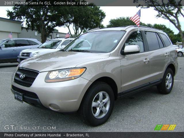 2007 Hyundai Santa Fe GLS in Golden Beige