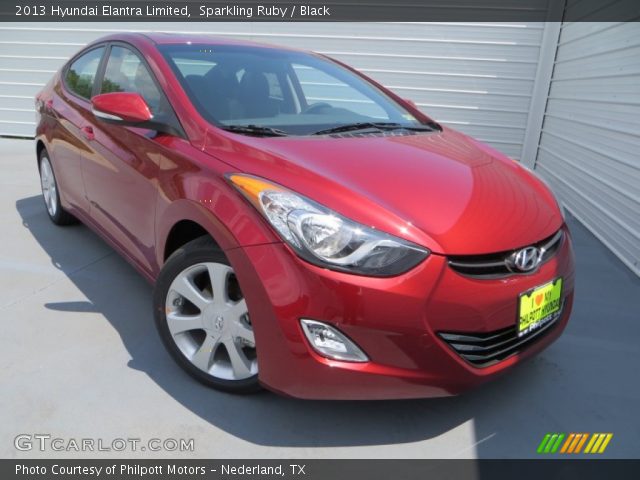 2013 Hyundai Elantra Limited in Sparkling Ruby