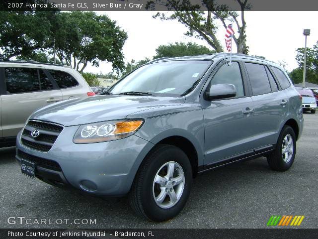 2007 Hyundai Santa Fe GLS in Silver Blue