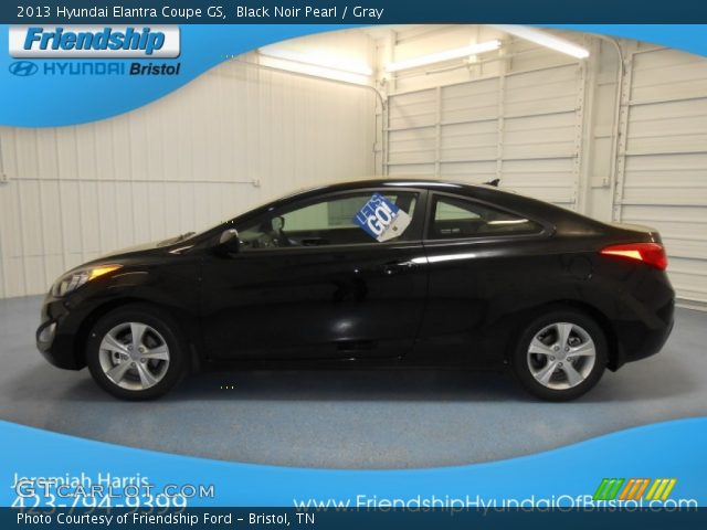 2013 Hyundai Elantra Coupe GS in Black Noir Pearl