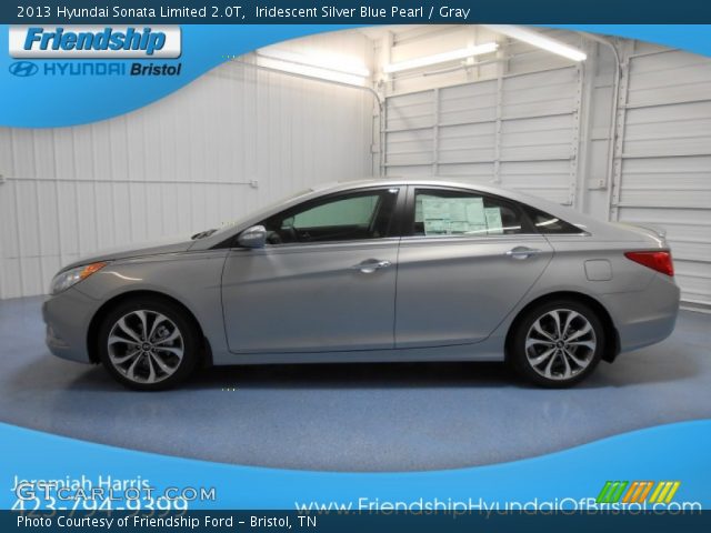 2013 Hyundai Sonata Limited 2.0T in Iridescent Silver Blue Pearl