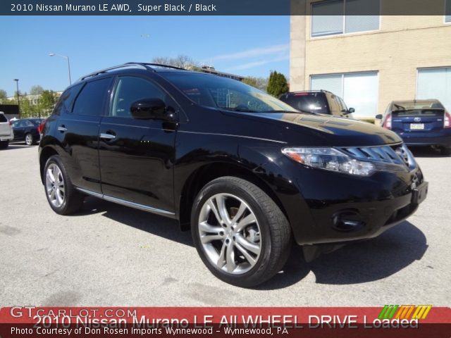 2010 Nissan Murano LE AWD in Super Black