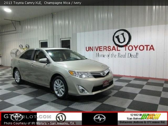 2013 Toyota Camry XLE in Champagne Mica