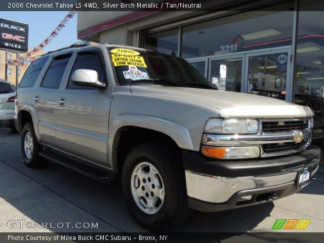 2006 Chevrolet Tahoe LS 4WD in Silver Birch Metallic