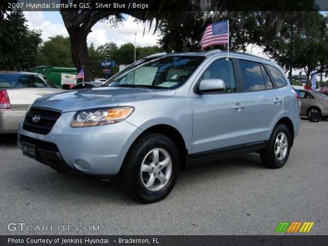2007 Hyundai Santa Fe GLS in Silver Blue