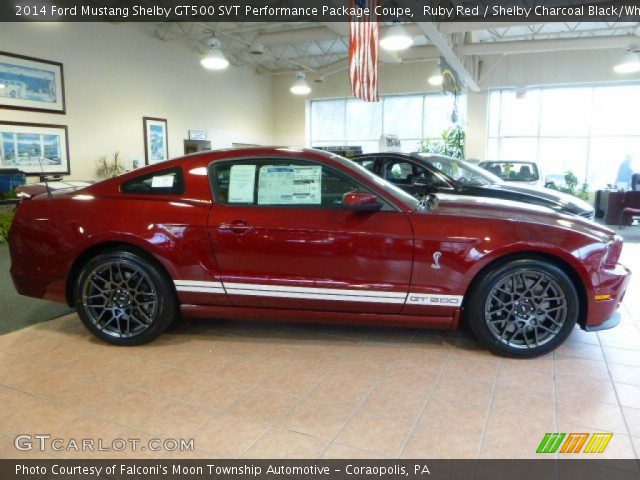 2014 Ford Mustang Shelby GT500 SVT Performance Package Coupe in Ruby Red