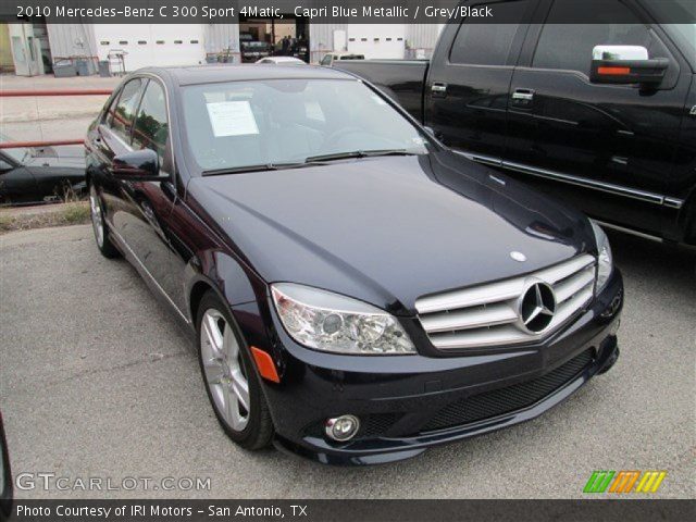 2010 Mercedes-Benz C 300 Sport 4Matic in Capri Blue Metallic