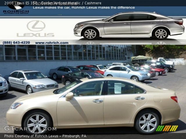 2008 Lexus ES 350 in Golden Almond Metallic
