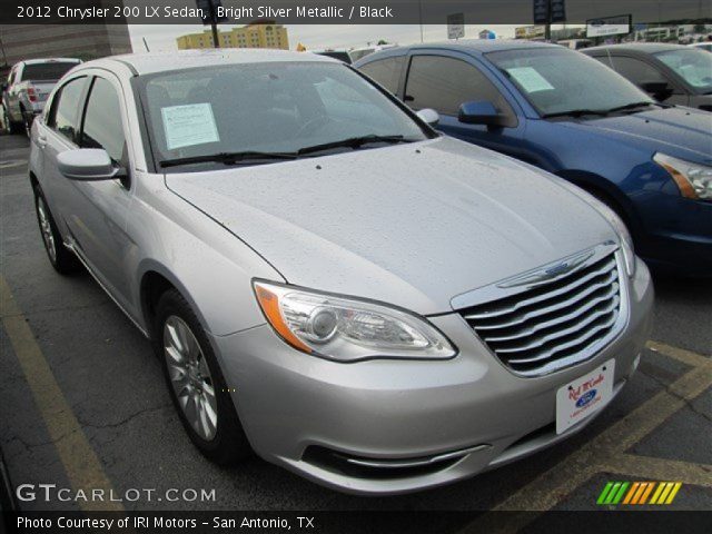 2012 Chrysler 200 LX Sedan in Bright Silver Metallic