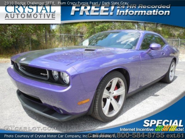 2010 Dodge Challenger SRT8 in Plum Crazy Purple Pearl