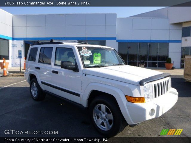2006 Jeep Commander 4x4 in Stone White
