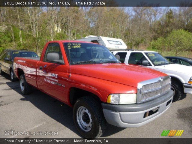 2001 Dodge Ram 1500 Regular Cab in Flame Red