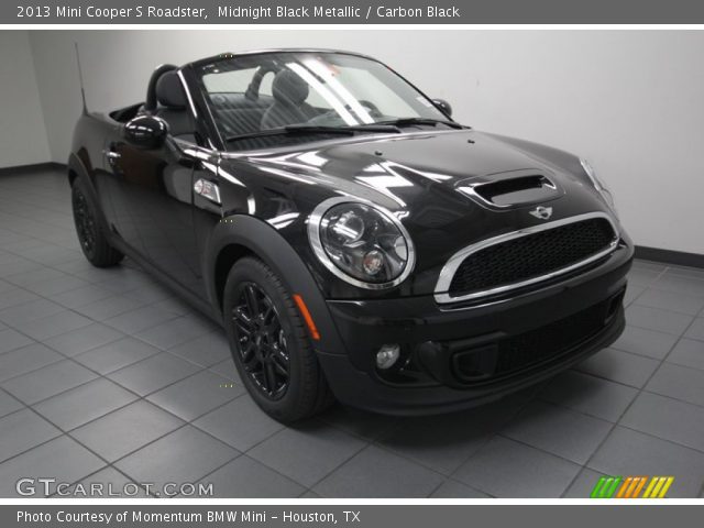 2013 Mini Cooper S Roadster in Midnight Black Metallic