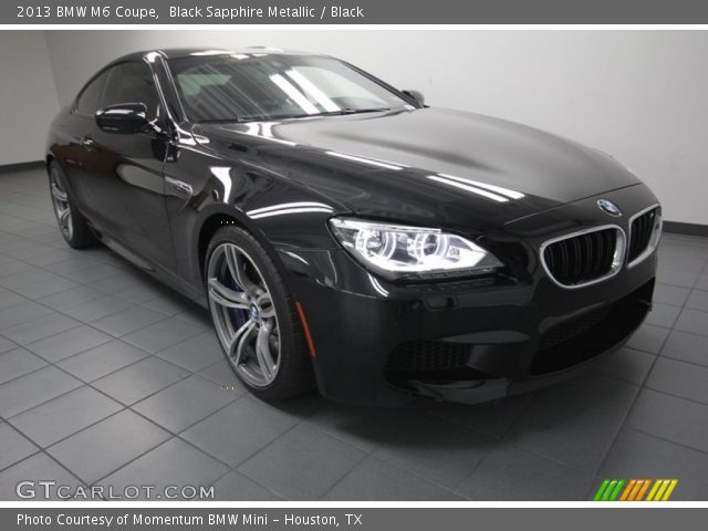 2013 BMW M6 Coupe in Black Sapphire Metallic