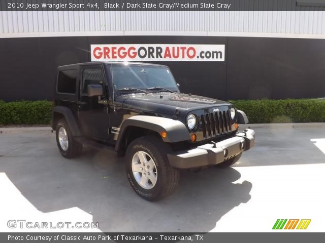 2010 Jeep Wrangler Sport 4x4 in Black
