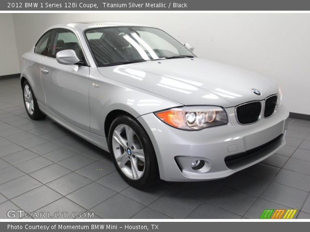 2012 BMW 1 Series 128i Coupe in Titanium Silver Metallic
