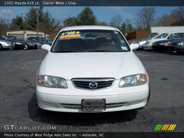2002 Mazda 626 LX in Glacier White