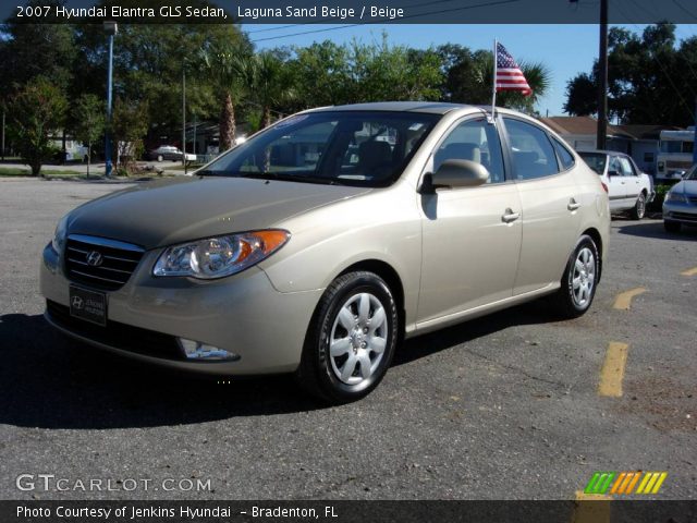 2007 Hyundai Elantra GLS Sedan in Laguna Sand Beige