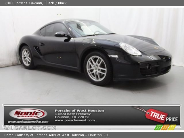 2007 Porsche Cayman  in Black