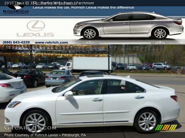 2010 Lexus ES 350 in Starfire White Pearl