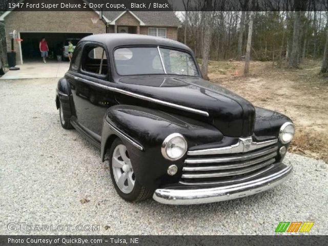 1947 Ford Super Deluxe 2 Door Coupe in Black