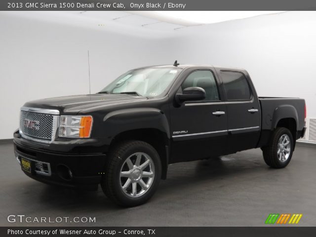 2013 GMC Sierra 1500 Denali Crew Cab in Onyx Black