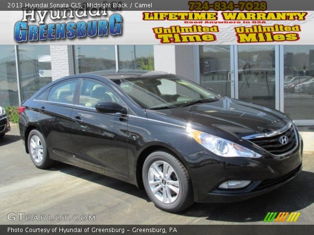 2013 Hyundai Sonata GLS in Midnight Black