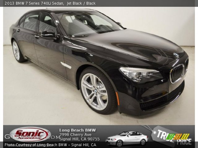 2013 BMW 7 Series 740Li Sedan in Jet Black