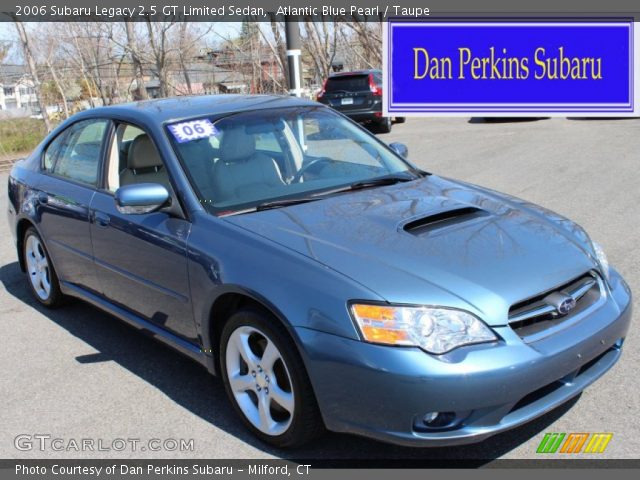 2006 Subaru Legacy 2.5 GT Limited Sedan in Atlantic Blue Pearl