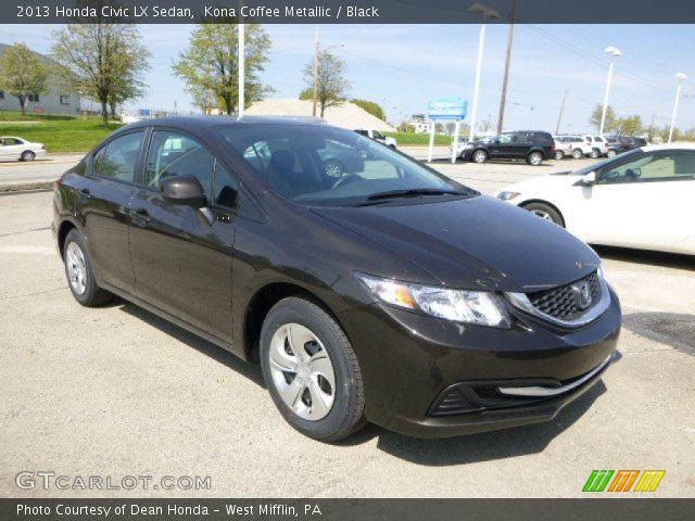 2013 Honda Civic LX Sedan in Kona Coffee Metallic