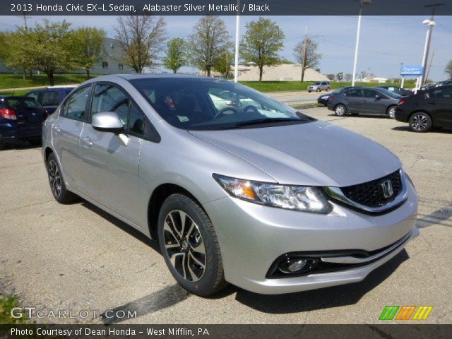 2013 Honda Civic EX-L Sedan in Alabaster Silver Metallic