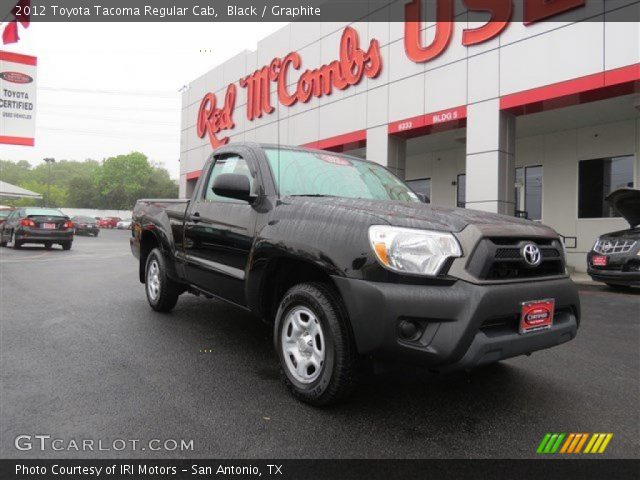 2012 Toyota Tacoma Regular Cab in Black