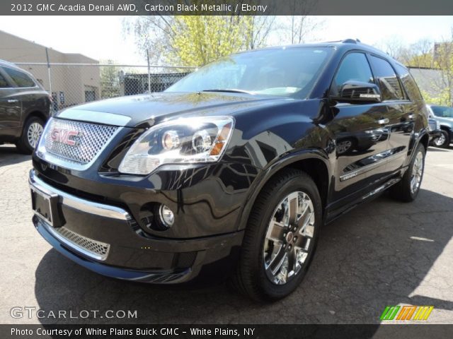 2012 GMC Acadia Denali AWD in Carbon Black Metallic